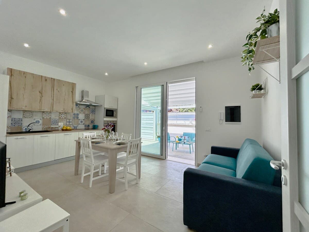 Casa "A mari" vicino alla spiaggia sabbiosa con wifi — foto 4