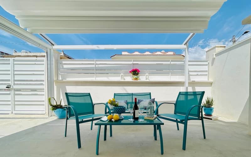 Casa "A mari" vicino alla spiaggia sabbiosa con wifi